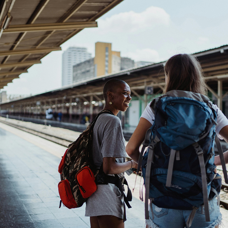 train station